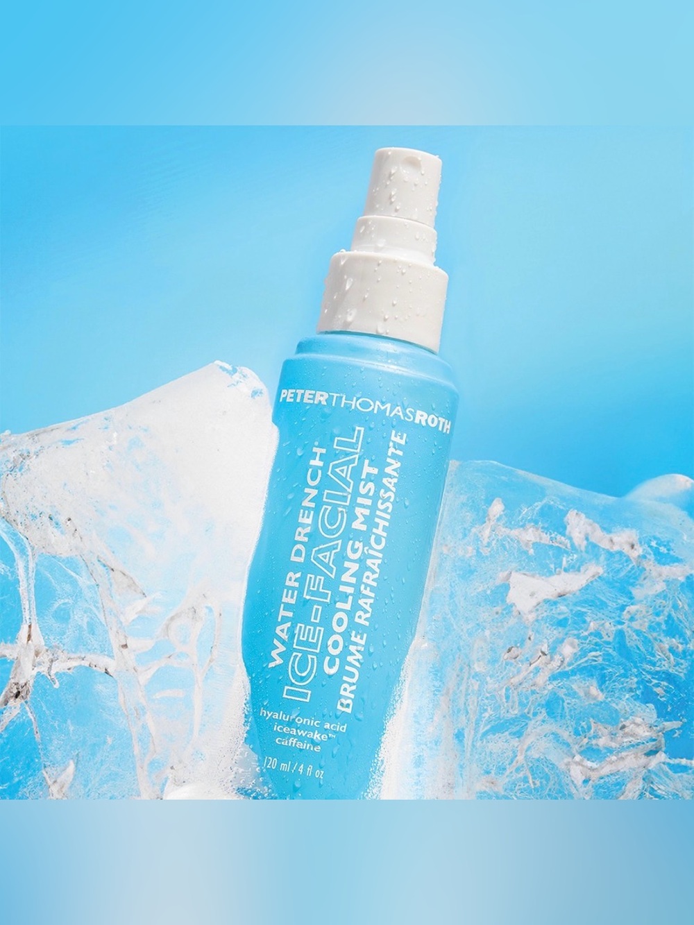 Peter Thomas Roth Water Drench 💧 Ice Facial Cooling Mist 🧊 Brand New in Box